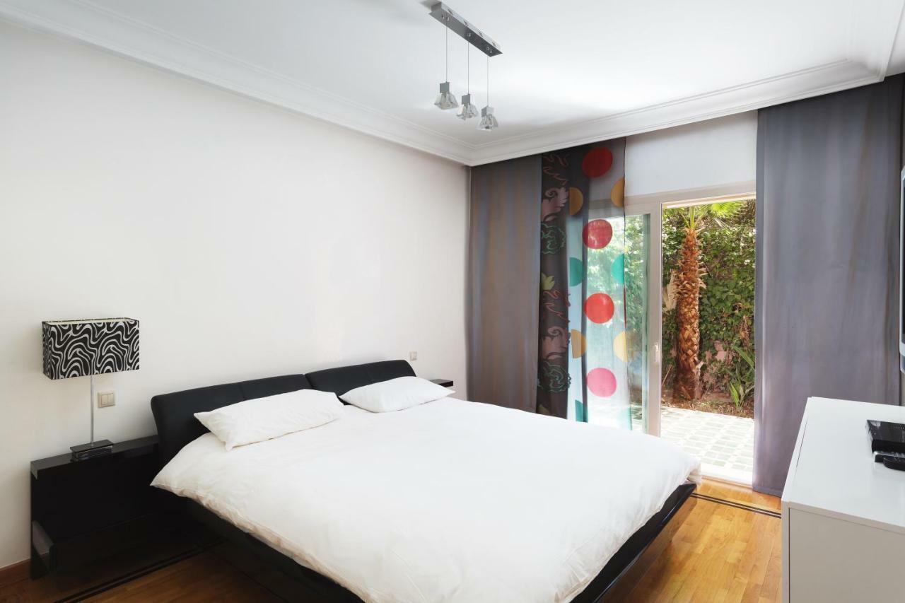 The Ruby Apartment With Private Swimming Pool - Hivernage Quarter - By Goldex Marrakech 马拉喀什 外观 照片