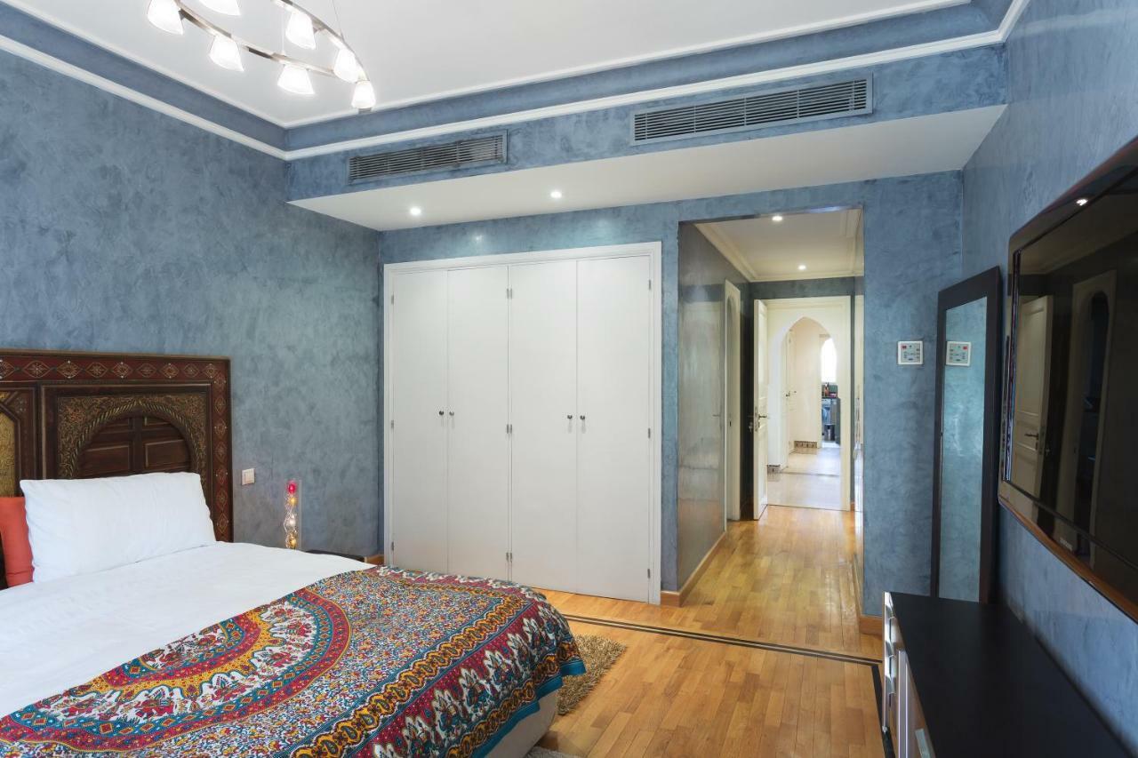 The Ruby Apartment With Private Swimming Pool - Hivernage Quarter - By Goldex Marrakech 马拉喀什 外观 照片